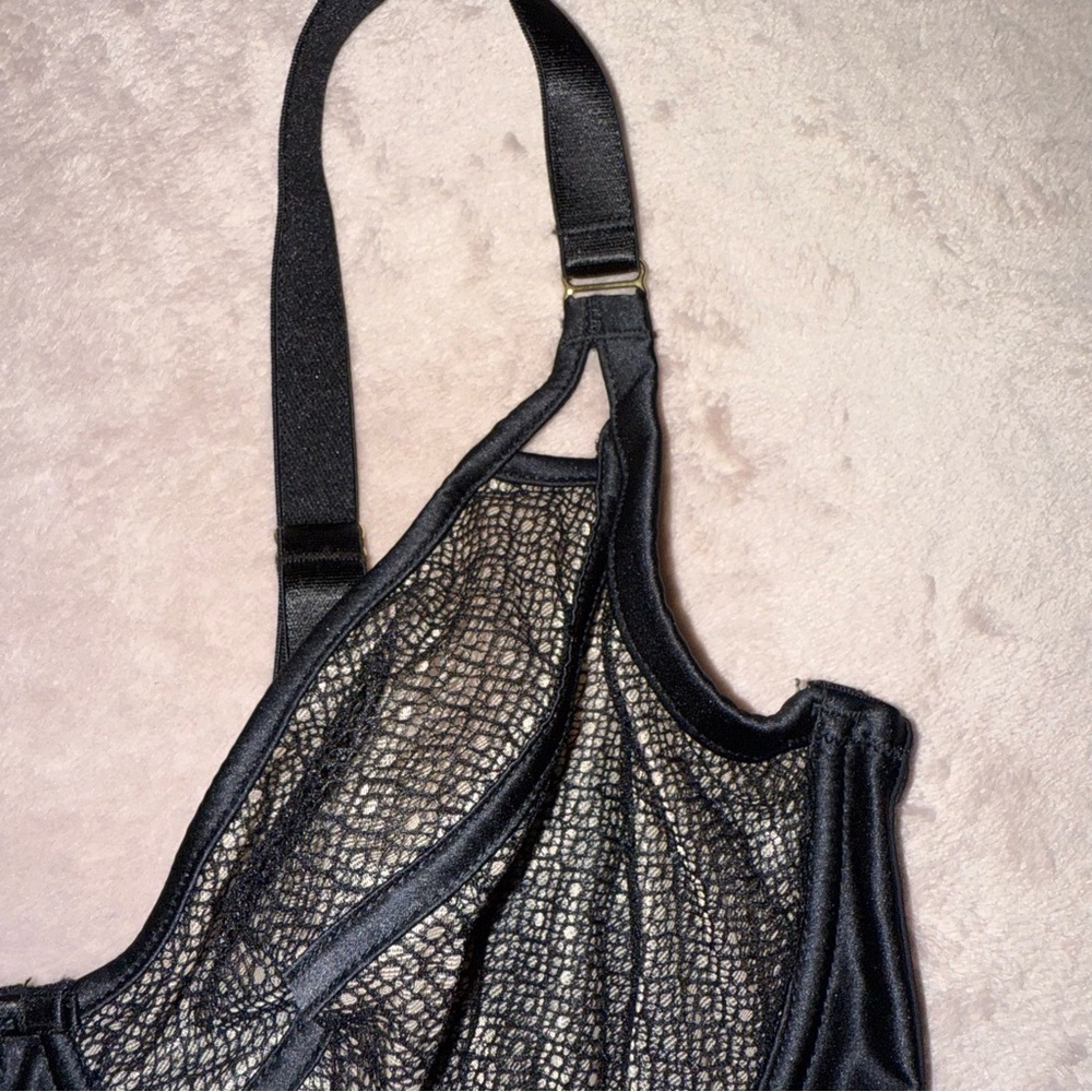 Panache black lace bra size 34E - Picture 4 of 9